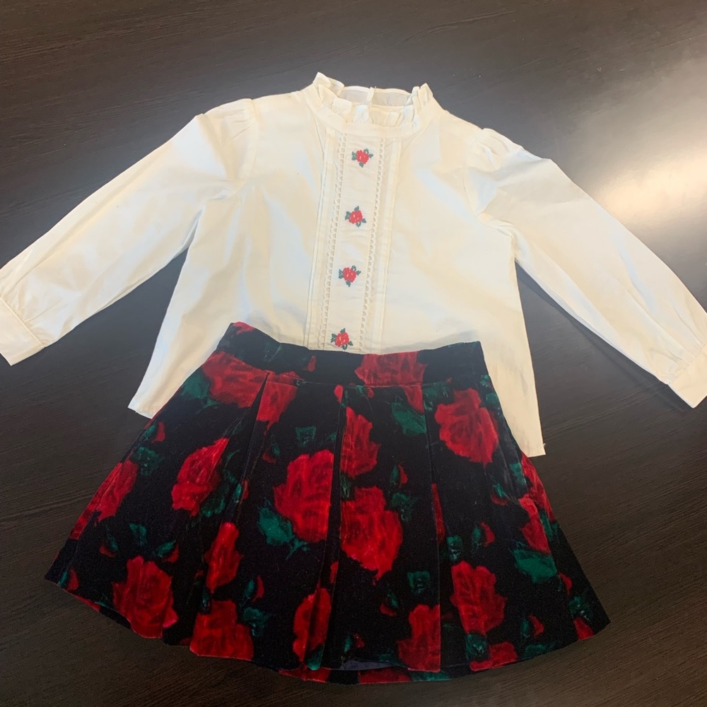 Janie and Jack Christmas outfit